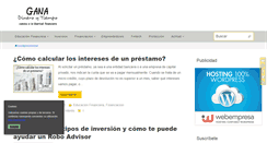 Desktop Screenshot of ganadineroytiempo.com